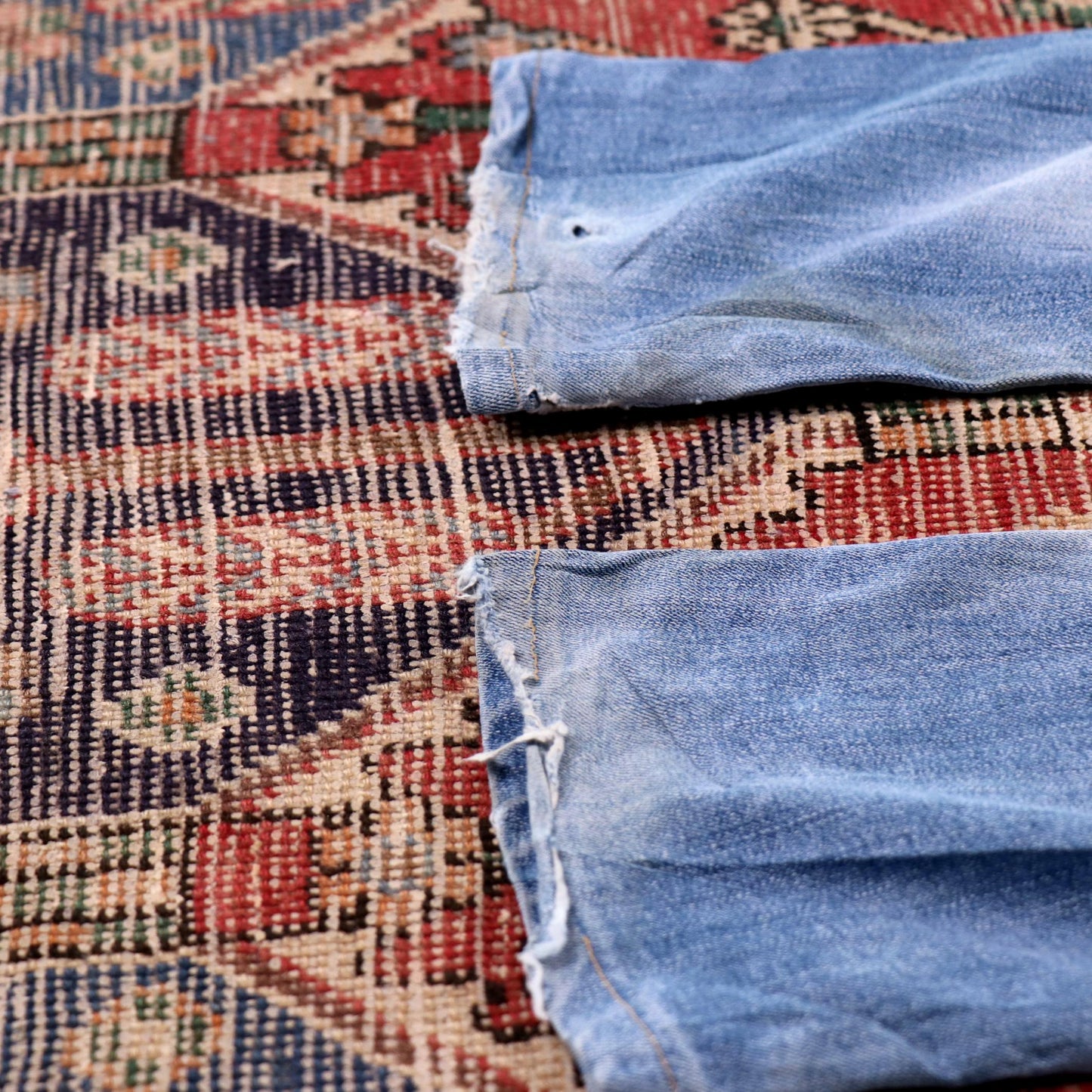 Levi's W34 L28 Straight Leg Blue Denim Jeans