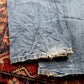 Wrangler W38 L30 Straight Classic Ripped Style Blue Denim Jeans