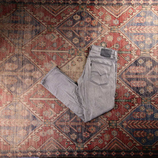 Levi's Red Tab W32 L31 Slim Grey Denim Jeans