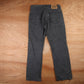 Levi's 505 Red Tab W32 L30 Straight Leg Regular Fit Grey Denim Jeans