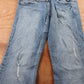 Levi's 524 Red Tab W32 L27 Bootcut Blue Denim Jeans