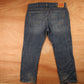 Levi's 505 Red Tab W40 L29 Straight Leg Regular Fit Blue Denim Jeans