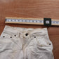 Levi's 531 Red Tab W24 L25 Relaxed Fit White Denim Jeans
