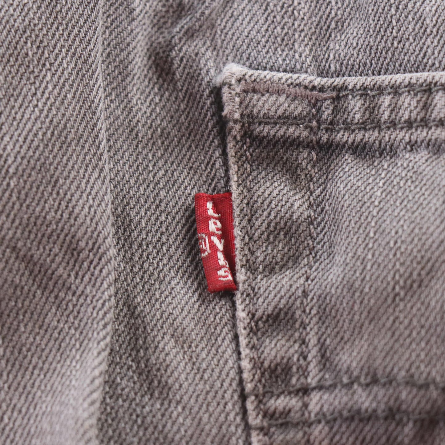 Levi's 559 Red Tab W30 L29 Straight Leg Relaxed Fit Grey Denim Jeans