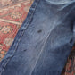 Levi's 517 Red Tab W36 L31 Bootcut Slim Fit Classic Ripped Style Blue Denim Jean