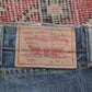 Levi's 505 Red Tab W38 L30 Straight Leg Regular Fit Blue Denim Jeans