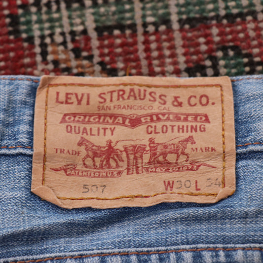 Levi's Red Tab W56 L32 Bootcut Jeans Blue Denim Jeans