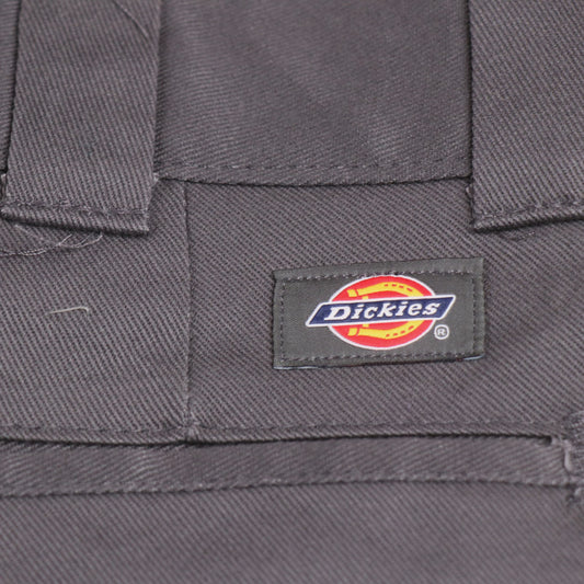 Dickies 874 W26 L31 Straight Leg Grey Cotton Blend Trousers