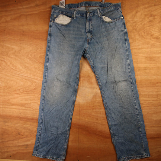 Levi's 501 Red Tab W40 L32 Original Fit Blue Denim Jeans