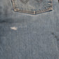 Wrangler W28 L33 Straight Leg Blue Denim Jeans