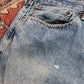 Levi's 505 W36 L31 Straight Leg Regular Fit Blue Denim Jeans