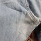 Wrangler W36 L31 Straight Leg Relaxed Fit Blue Denim Jeans