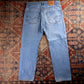 Levi's 505 Red Tab W36 L30 Straight Leg Regular Fit Blue Denim Jeans