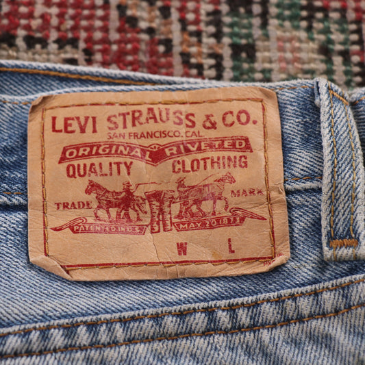Levi's 501 W34 L32 Original Fit Blue Denim Jeans