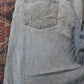 Wrangler W36 L32 Straight Leg Relaxed Fit Classic Ripped Style Blue Denim Jeans