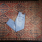 Lee W34 L28 Straight Leg Slim Fit Blue Denim Jeans