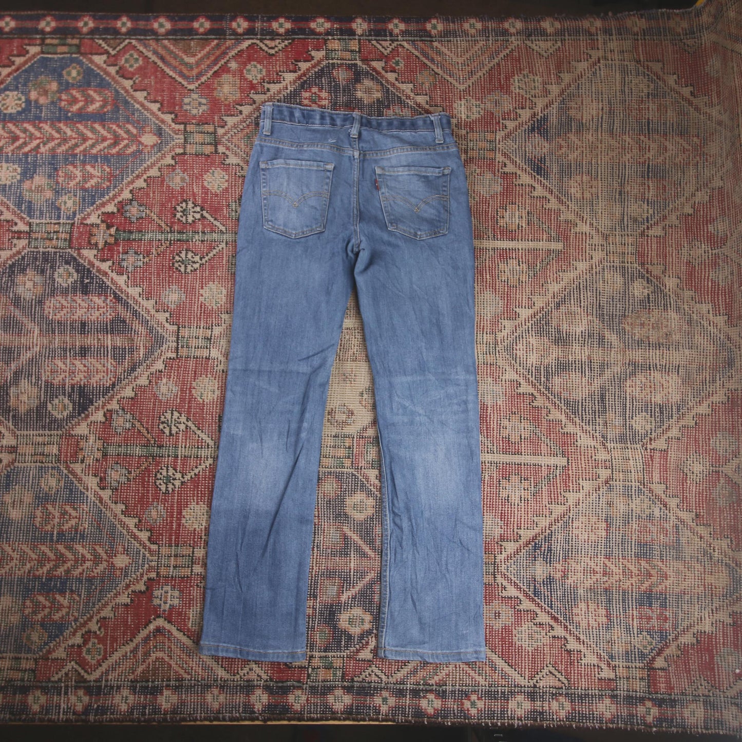 Levi's W28 L27 Skinny Blue Denim Jeans