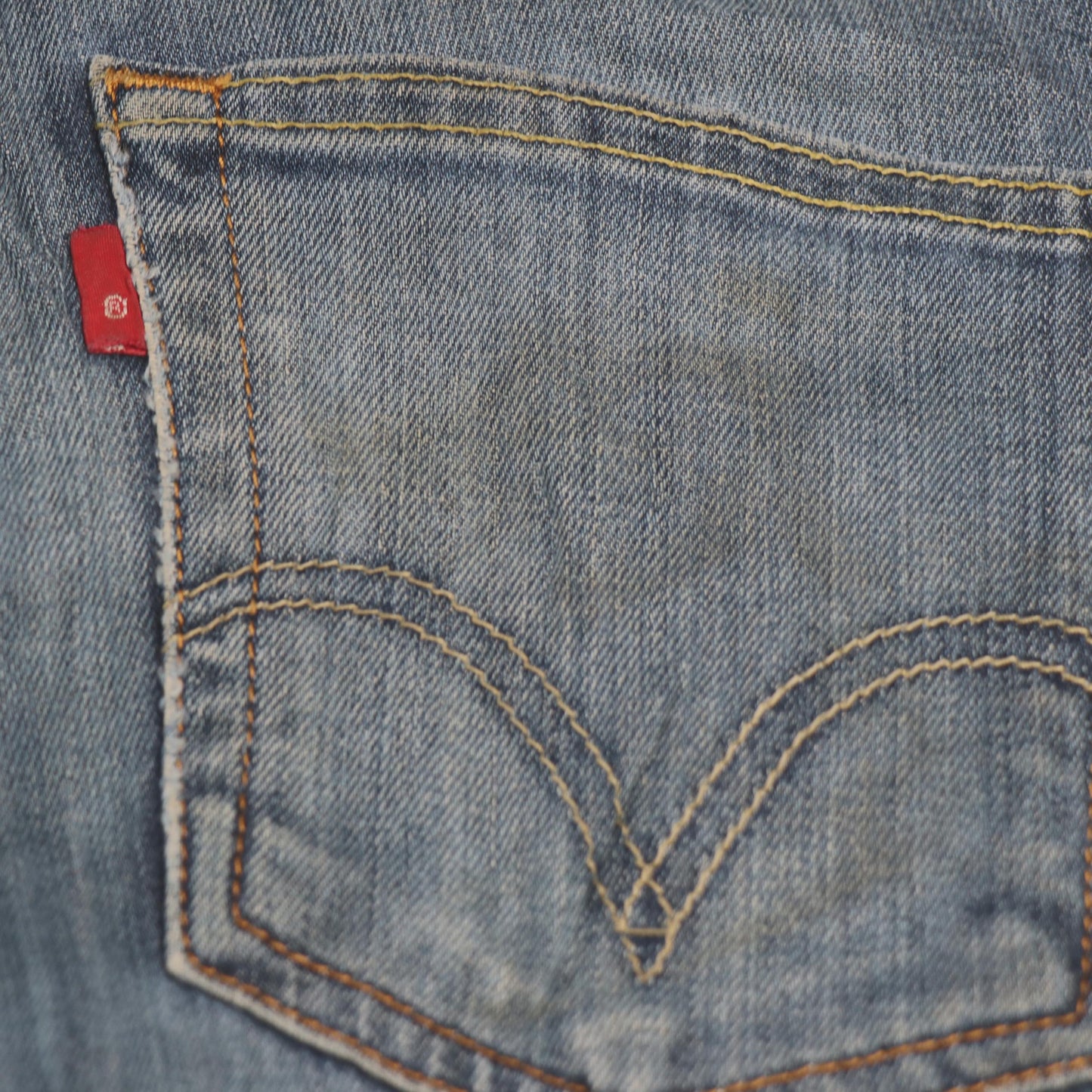 Levi's 506 W30 L30 Straight Leg Blue Denim Jeans