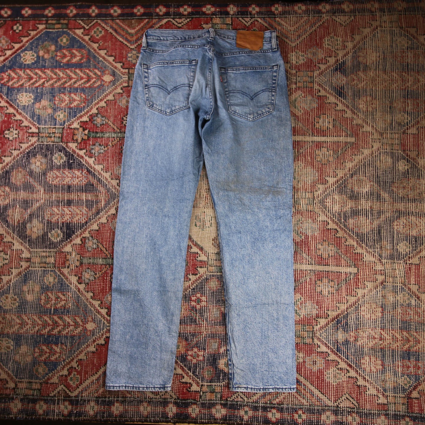 Levi's 502 W32 L31 Tapered Leg Regular Fit Blue Denim Jeans