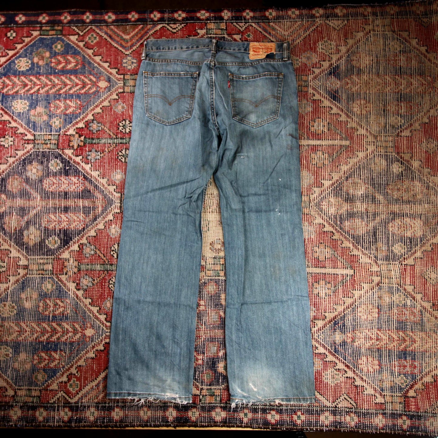 Levi's 559 W34 L30 Straight Leg Relaxed Fit Blue Denim Jeans