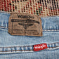 Wrangler W32 L29 Straight Leg Slim Fit Blue Denim Jeans