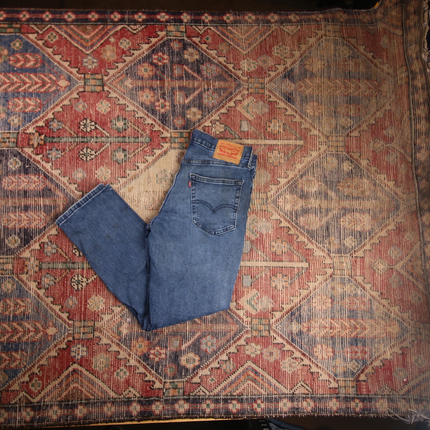 Levi's 541 W32 L27 Tapered Leg Blue Denim Jeans