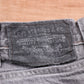 Levi's 505 Red Tab W38 L26 Straight Leg Regular Fit Grey Denim Jeans