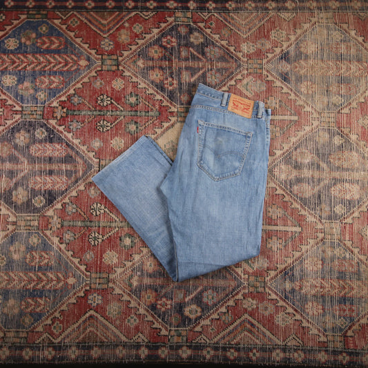 Levi's 501 W38 L34 Original Fit Blue Denim Jeans