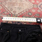 Levi's 511 Red Tab W32 L28 Slim Fit Black Denim Jeans
