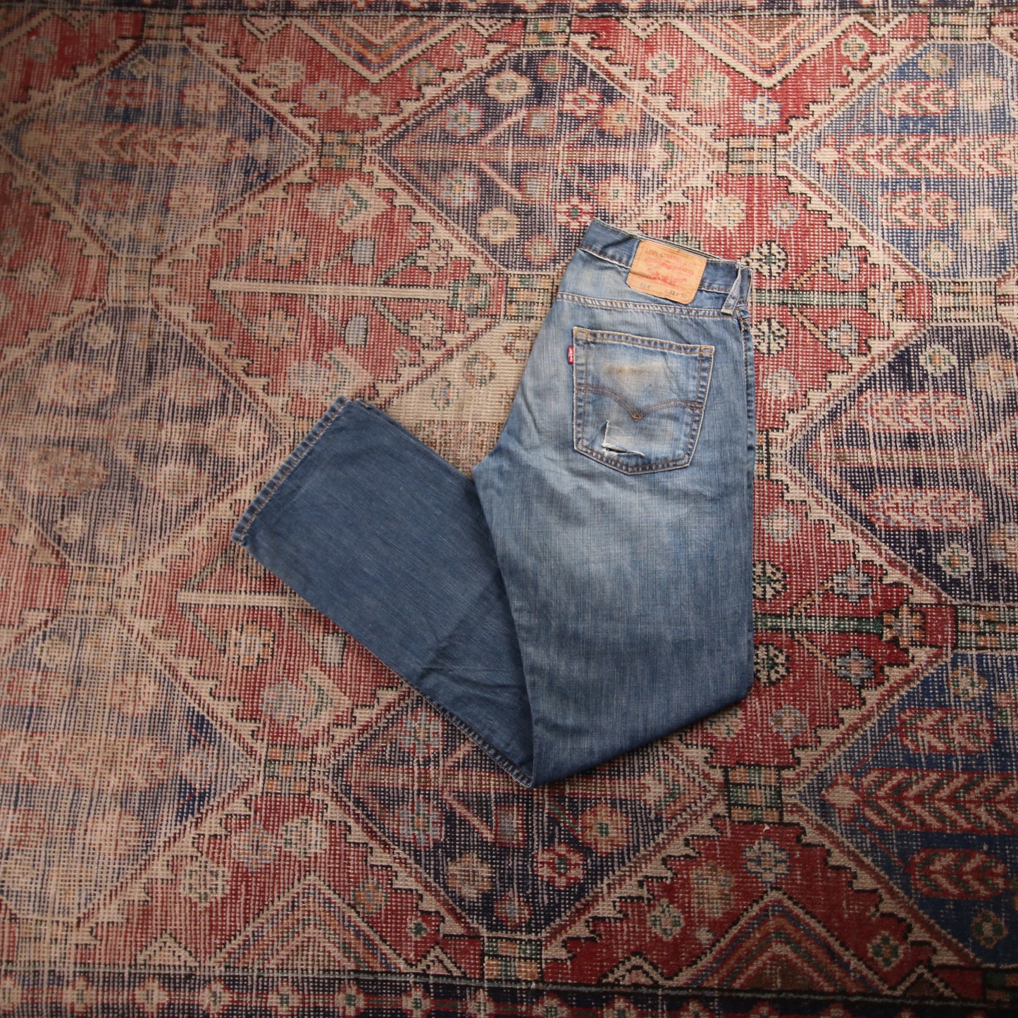 Levi's 514 W30 L30 Straight Leg Blue Denim Jeans
