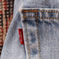 Levi's 550 W36 L30 Tapered Leg Relaxed Fit Blue Denim Jeans
