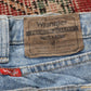 Wrangler W36 L30 Straight Blue Denim Jeans