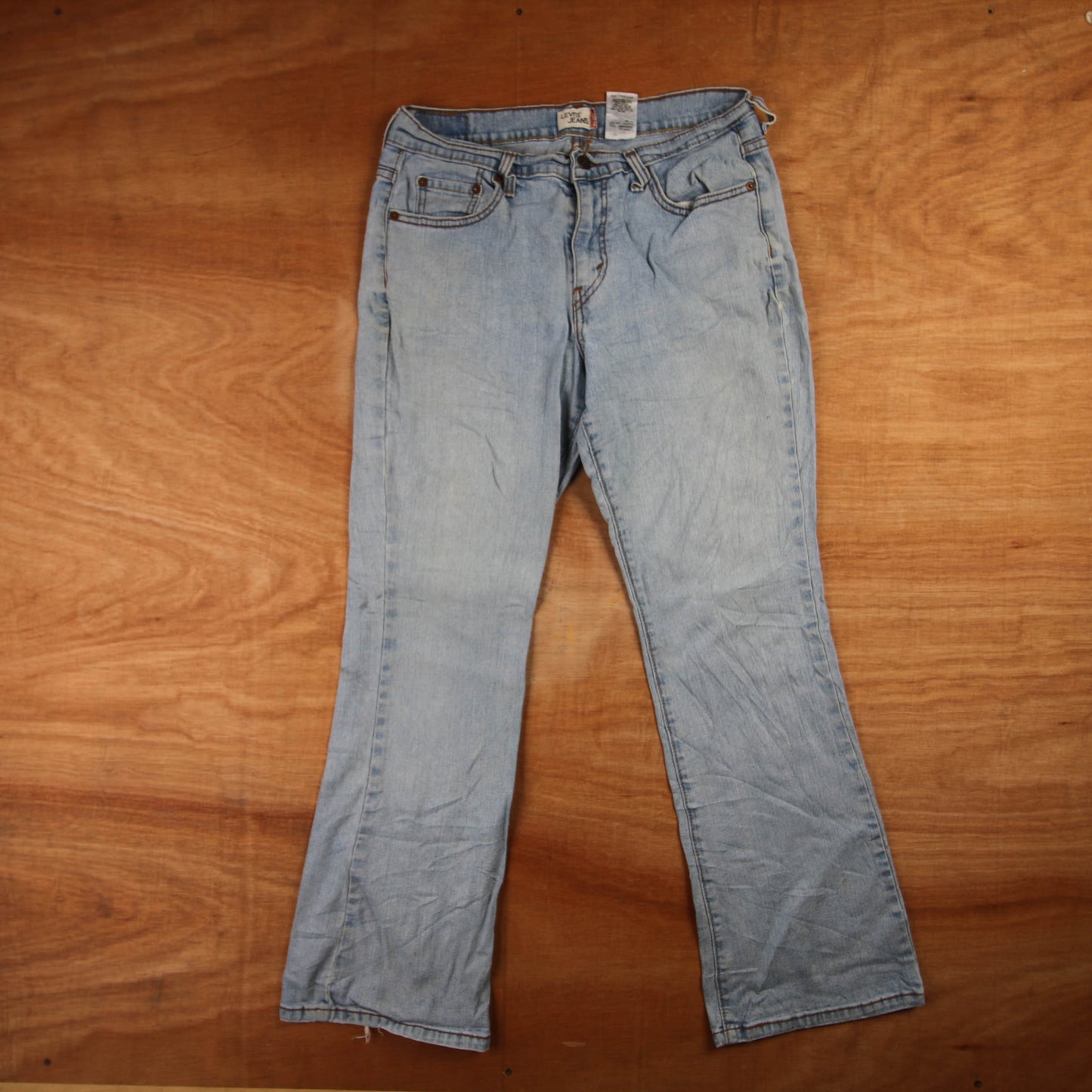 Levi's 181 Red Tab W30 L29 Bootcut Blue Denim Jeans