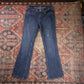 Lee W30 L31 Flared Blue Denim Jeans