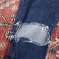 Levi's W30 L30 Jegging Classic Ripped Style Blue Denim Jeans