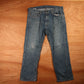 Levi's 559 Red Tab W38 L29 Straight Leg Relaxed Fit Blue Denim Jeans