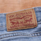 Levi's 711 Red Tab W30 L28 Skinny Blue Denim Jeans