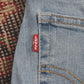 Levi's W26 L27 Skinny Classic Ripped Style Blue Denim Jeans