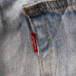 Levi's 505 Red Tab W32 L32 Straight Leg Regular Fit Blue Denim Jeans