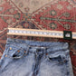 Levi's 721 Red Tab W30 L28 Slim Fit Blue Denim Jeans