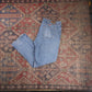 Wrangler W40 L30 Straight Leg Relaxed Fit Blue Denim Jeans