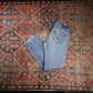 Levi's W38 L32 Straight Leg Blue Denim Jeans