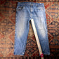 Wrangler W42 L29 Relaxed/Baggy Blue Denim Jeans