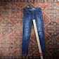 Levi's 711 Red Tab W26 L28 Skinny Blue Denim Jeans