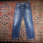 Wrangler W30 L31 Straight Leg Loose Fit Blue Denim Jeans