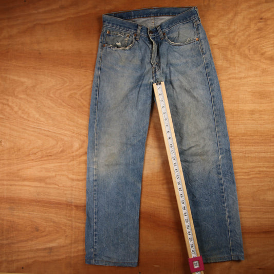 Levi's Red Tab W30 L29 Bootcut Blue Denim Jeans