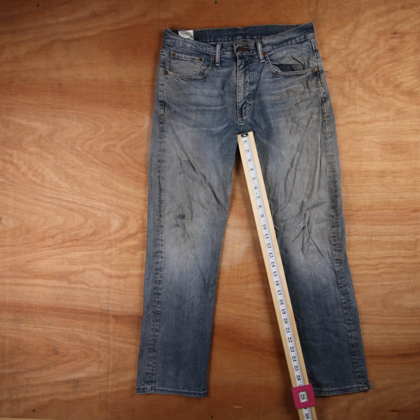 Levi's Red Tab W32 L28 Straight Leg Blue Denim Jeans