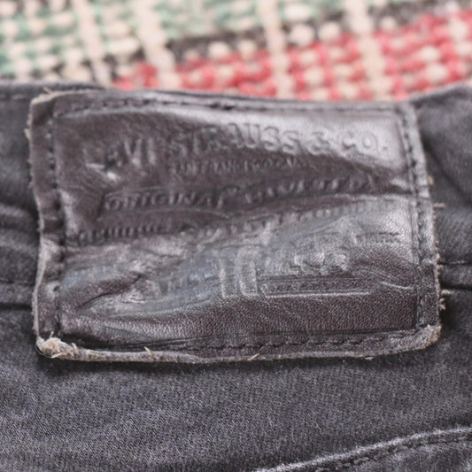 Levi's Black Tab W26 L28 Super Skinny Black Denim Jeans