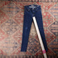 Levi's 711 Red Tab W26 L29 Skinny Blue Denim Jeans