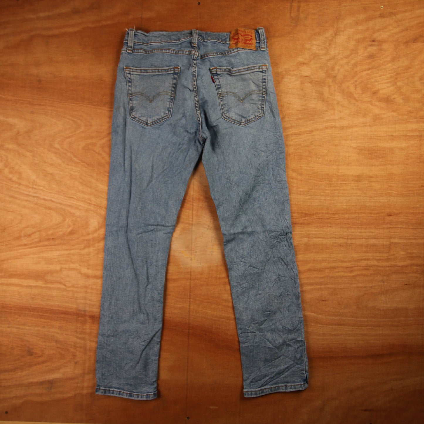 Levi's 511 Red Tab W30 L28 Slim Fit Blue Denim Jeans